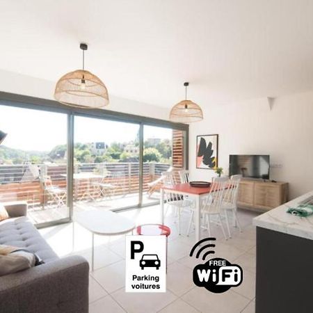 "Le Soleil Levant" Avec Balcon Et Parking Prive, 2 Adultes Et 1 Enfant Sarlat-la-Canéda Kültér fotó